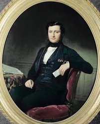 Retrato del Barón Weisweiller, 1853